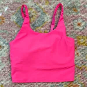 Women’s Pink Crop Bralette Tank Top